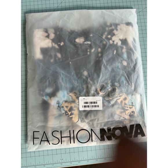 NWT Fashionova Hardcore Tshirt Tye Dye Hardcore Ladies Tshirt Tie Dye Size M - Picture 4 of 5